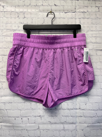 Size Large Ladies Purple DSG Workout Shorts