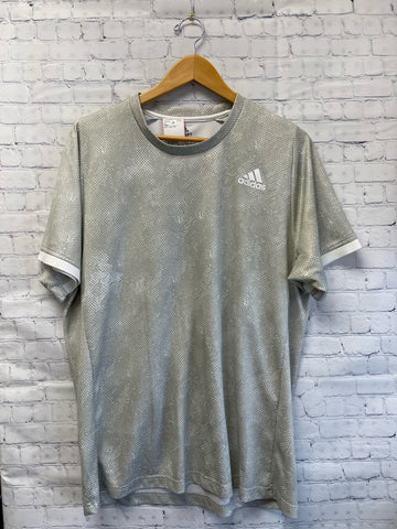 Size X-Large Men's Gray Print Adidas Top
