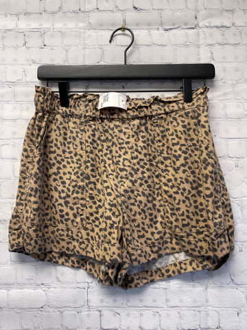 Size Small Ladies Brown Animal Print Aerie Shorts