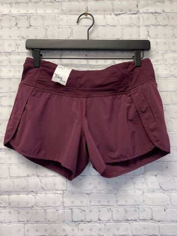 Size 4 Ladies Purple lulu lemon Workout Shorts