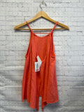 Size Small Ladies Orange Tank Top