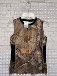 Size 8 Boy's Brown Camoflage Under Armour Tank Top