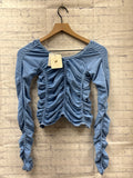 Size Large Ladies Blue FABLETICS Top