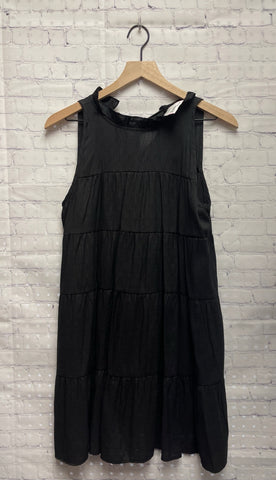 Size Large Ladies Black Tank Dress