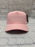 Ladies Light Pink C.C Hat