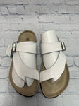 Size 6 Ladies White White Mountain Sandal
