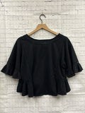 Size Small Ladies Black Aerie Blouse
