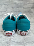 Size 8 Ladies Blue Vans Tennis Shoe