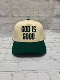 Ladies Dark Green C.C Hat