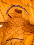 Ladies Tan Animal Print Purse