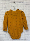 Size 18-24 Months Girl's Gold Print Baby Gap Onesie