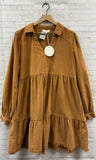 Size XL Ladies Brown Umgee Dress