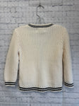 Size 4T Girl's Cream Knit Old Navy Cardigan