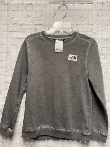 Size 10 Boy's Gray The North Face Sweatshirt