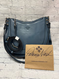 Ladies Blue Leather Patricia Nash Purse