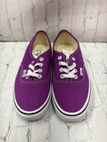 Size 6 Ladies Purple Vans Tennis Shoe