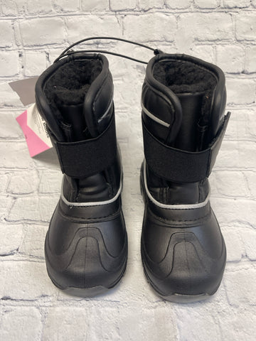 Size 8 Boy's Black MEMBER'S MARK Snow Boot