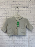 Size 0-3 Months Girl's Gray Baby Gap Cardigan