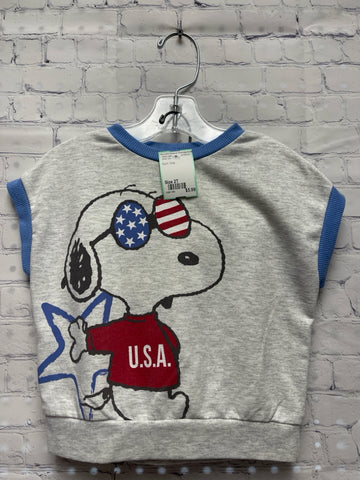 Size 2T Boy's Gray Short Set