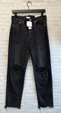 Size 4 Ladies Black Denim American Eagle Jeans