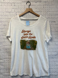 Size Large Ladies White Cato Top