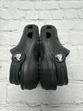 Size 4 Boy's Black Crocs Shoe