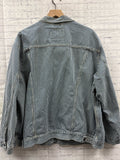Size 2X Ladies Denim Stripe Levi's Jacket