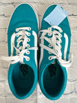 Size 8 Ladies Blue Vans Tennis Shoe