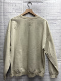 Size XL Ladies Cream Print Sweatshirt