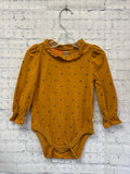 Size 18-24 Months Girl's Gold Print Baby Gap Onesie