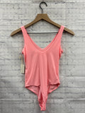 Size Small Ladies Pink Aerie Bodysuit