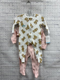 Size 0-3 Months Girl's Multi-Color Print Sleeper