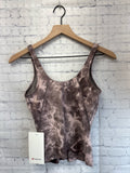 Size 6 Ladies Purple Tie dye lulu lemon Workout Tank