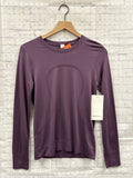 Size 4 Ladies Purple lulu lemon Workout Top