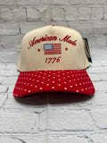 Ladies Red Polka Dot C.C Hat