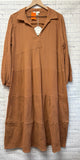 Size XL Ladies Brown Umgee Dress