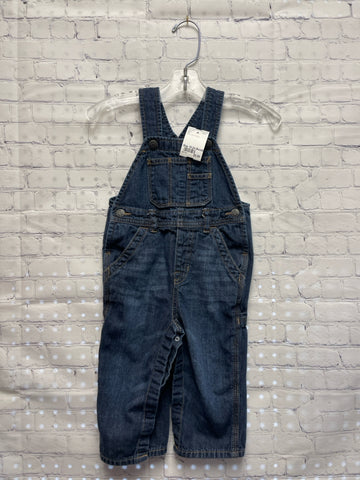 Size 18-24 Months Boy's Blue Denim Gap Overall