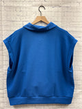 Size 2X Ladies Blue Simply Southern Top