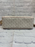 Ladies White Print Michael Kors Purse