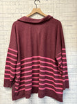 Size 1X Ladies Purple Maurices Top