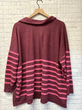 Size 1X Ladies Purple Maurices Top