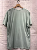 Size XL Ladies Light Blue CANVAS Top