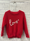 Size 4 Girl's Red Sweater