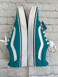 Size 8 Ladies Blue Vans Tennis Shoe