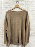 Size S/M Ladies Brown Zenana Top