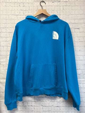 Size Large Ladies Blue The North Face Hoodie
