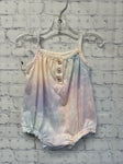 Size 0-3 Months Girl's Pink Tie dye Baby Gap Onesie