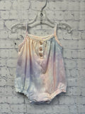 Size 0-3 Months Girl's Pink Tie dye Baby Gap Onesie