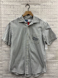 Size Small Men's Blue Stripe Old Navy Shirt
