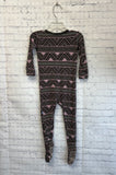 Size 12-18 Months Girl's Gray Print Kic Kee Pants Sleeper